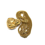 24in 3mm Rolo Chain With Buddha Head Pendant STL_031 - WORLDSTARBLING