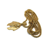 24in 3mm Rolo Chain With Pharaoh Pendant XS STL_015 - WORLDSTARBLING
