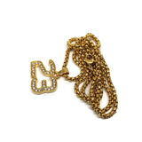 24in 3mm Rolo Chain With Number 23 Pendant STL_016 - WORLDSTARBLING