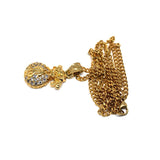 24in 3mm Curb Chain With Money Bag Pendant STL_011 - WORLDSTARBLING