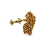 24in 3mm Curb Chain With Weight Pendant STL_027 - WORLDSTARBLING