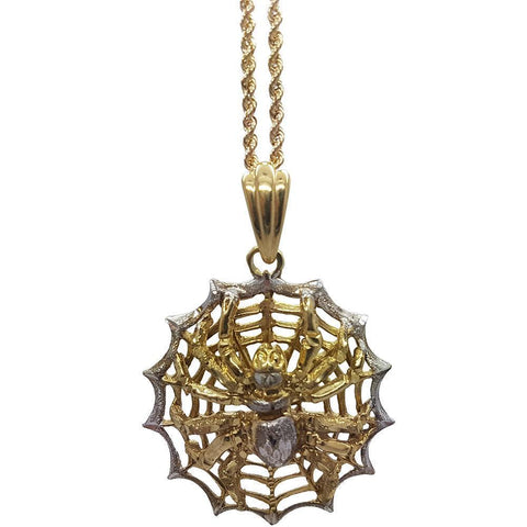 Rope Chain 2.5MM 10K With Araigner en OR 10K MNG-112 - WORLDSTARBLING