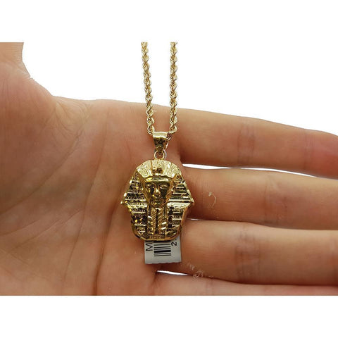 Rope Chain 2.5MM 10K With Ahmose en OR 10K MNG-158 - WORLDSTARBLING