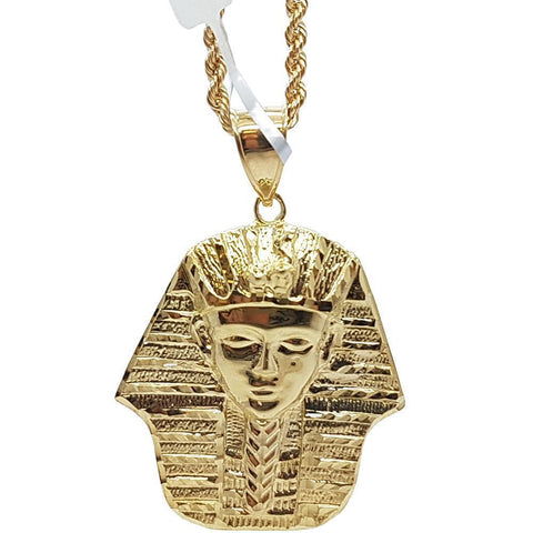 Rope Chain 2.5MM 10K With AHOTEP en OR 10K MNG-159 - WORLDSTARBLING