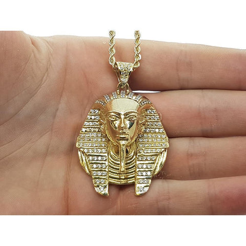 Rope Chain 2.5MM 10K With Pharraron en OR 10K MNG-138 - WORLDSTARBLING