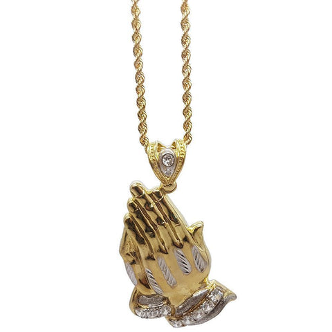 Rope Chain 2.5MM 10K With Main en OR 10K MNG-153 - WORLDSTARBLING
