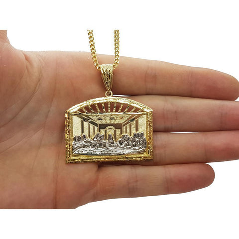 Franco 10K 2.2MM & Last Supper Jesuss MNG-071 - WORLDSTARBLING