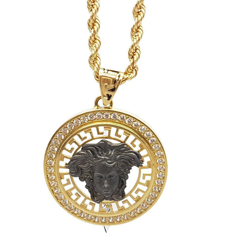 Rope Chain 3.0MM 10K With Milan en OR 10K MNG-175 - WORLDSTARBLING
