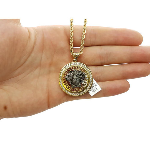Rope Chain 3.0MM 10K With Milan en OR 10K MNG-175 - WORLDSTARBLING