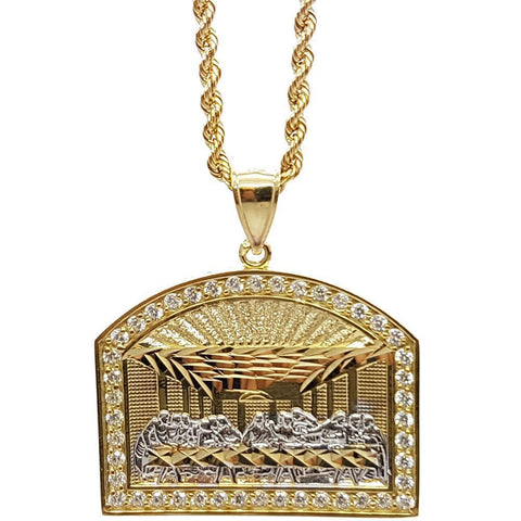 Rope Chain 2.5MM 10K With Rdjs en OR 10K MNG-155 - WORLDSTARBLING