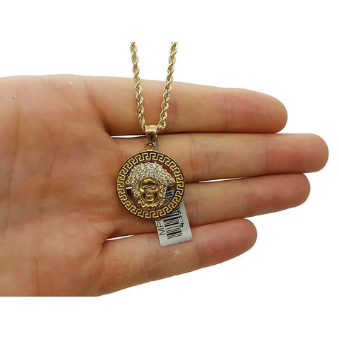 Rope Chain 2.5MM 10K With Ancona en OR 10K MNG-160 - WORLDSTARBLING
