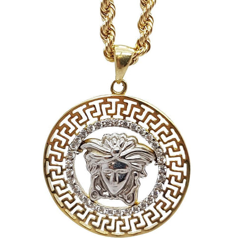Rope Chain 2.5MM 10K With Vers en OR 10K MNG-166 - WORLDSTARBLING