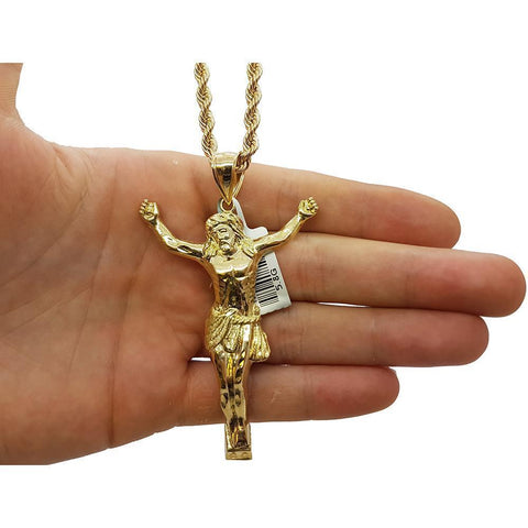 Rope Chain 4.0MM 10K With Bonito en OR 10K MNG-022 - WORLDSTARBLING