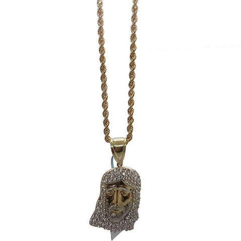 Rope Chain 2.5MM 10K With Babel en OR 10K MNG-146 - WORLDSTARBLING