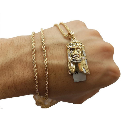 Rope Chain 2.5MM 10K With Ruoigo en OR 10K MNG-157 - WORLDSTARBLING