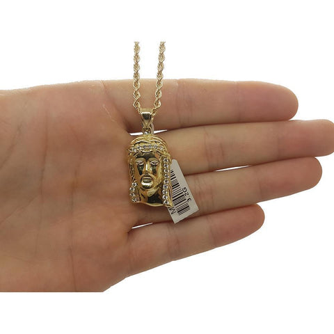 Rope Chain 2.5MM 10K With Lucio en OR 10K MNG-152 - WORLDSTARBLING