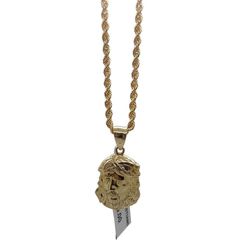 Rope Chain 2.5MM 10K With Italo en OR 10K MNG-150 - WORLDSTARBLING