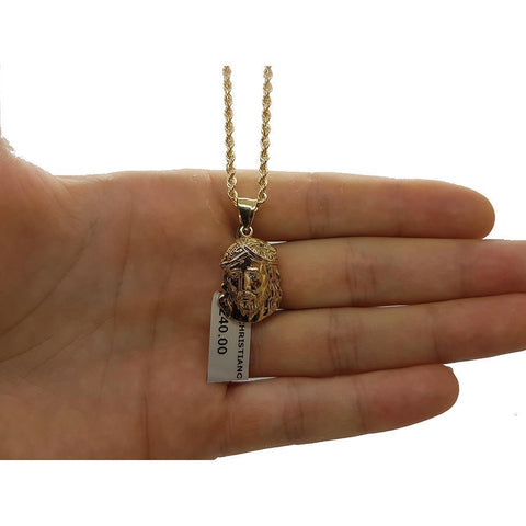 Rope Chain 2.5MM 10K With Italo en OR 10K MNG-150 - WORLDSTARBLING