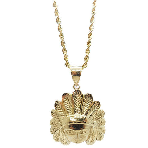 Rope Chain 2.5MM With Amerindien NSA-015 - WORLDSTARBLING