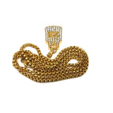 24in 3mm Rolo Chain With Jersey 23 Pendant STL_034 - WORLDSTARBLING