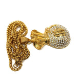 24in 3mm Rolo Chain With Money Bag Pendant STL_006 - WORLDSTARBLING