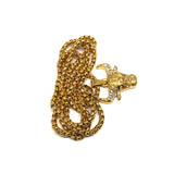 24in 3mm Rolo Chain With Small Bull Pendant STL_037 - WORLDSTARBLING
