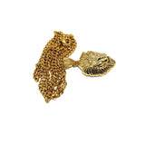24in 3mm Curb Chain With Lion Head Pendant STL_024 - WORLDSTARBLING