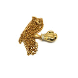 24in 3mm Curb Chain With Boxing Glove Pendant STL_022 - WORLDSTARBLING