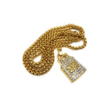 24in 3mm Rolo Chain With Jersey 23 Pendant STL_034 - WORLDSTARBLING