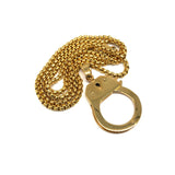 24in 3mm Rolo Chain With Handcuff Pendant STL_033 - WORLDSTARBLING
