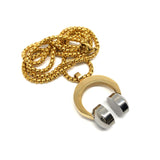 24in 3mm Rolo Chain With Headphones Pendant STL_010 - WORLDSTARBLING
