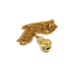 24in 3mm Curb Chain With Boxing Glove Pendant STL_022 - WORLDSTARBLING