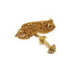 24in 3mm Curb Chain With Weight Pendant STL_027 - WORLDSTARBLING