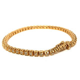 14K Yellow Gold 2.60CT Diamond Tennis Bracelet DBG-001 - WORLDSTARBLING
