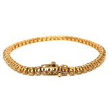 14K Yellow Gold 2.60CT Diamond Tennis Bracelet DBG-001 - WORLDSTARBLING
