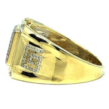 10K Yellow Gold 0.32CT Diamond Medusa Ring DRG-002 - WORLDSTARBLING