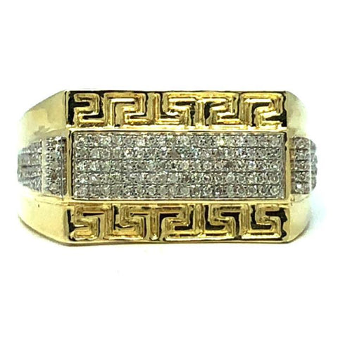 10K Yellow Gold 0.25 CT Diamond Ring DRG-009 - WORLDSTARBLING