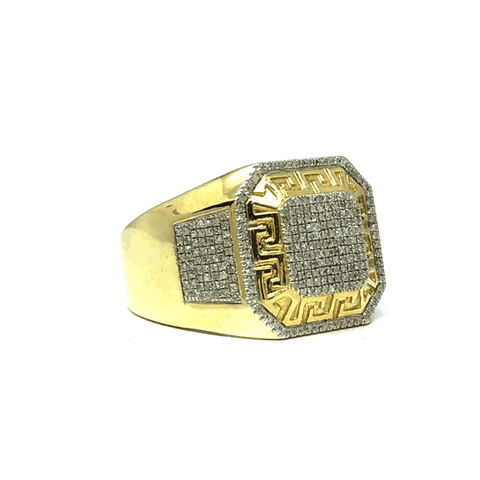 10K Yellow Gold 0.44CT Diamond Ring DRG-010 - WORLDSTARBLING