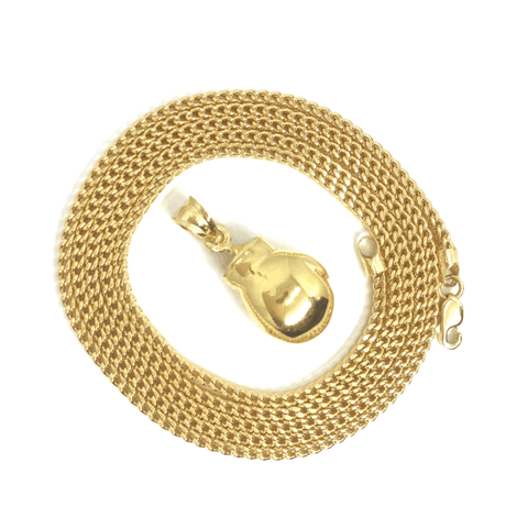 10K 2MM Franco & Boxing Gloves FC-004 - WORLDSTARBLING