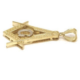 10K Yellow Gold Franc Mason Pendant FMP_001 - WORLDSTARBLING