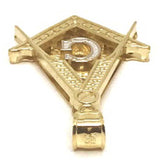 10K Yellow Gold Franc Mason Pendant FMP_001 - WORLDSTARBLING