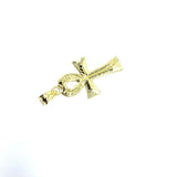 Diamond Cut Ankh Cross Men Pendant 10K S GAP-013 - WORLDSTARBLING