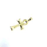 Diamond Cut Ankh Cross Men Pendant 10K S GAP-013 - WORLDSTARBLING