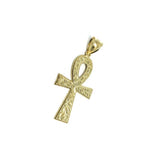 Gold Ankh Cross Pendant in Gold 10 Karat S GAP-017 - WORLDSTARBLING