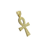 Gold Ankh Cross Pendant in Gold 10 Karat S GAP-017 - WORLDSTARBLING