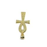 Man Pendant Yellow Gold 10K Ankh Cross M | GAP-018