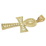 10K Yellow Gold Ankh Pendant GAP_001 - WORLDSTARBLING