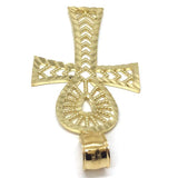 10K Yellow Gold Ankh Pendant GAP_001 - WORLDSTARBLING