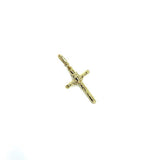 10K Yellow Gold Cross Pendant XS GCP-049 - WORLDSTARBLING