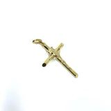 10 Karat Gold Cross Pendant M GCP-052 - WORLDSTARBLING
